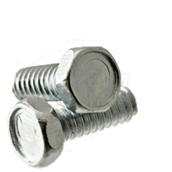 Newport Fasteners #10-24 x 3/8 in Slotted Hex Machine Screw, Zinc Plated Steel, 10000 PK 527560-10000 - main